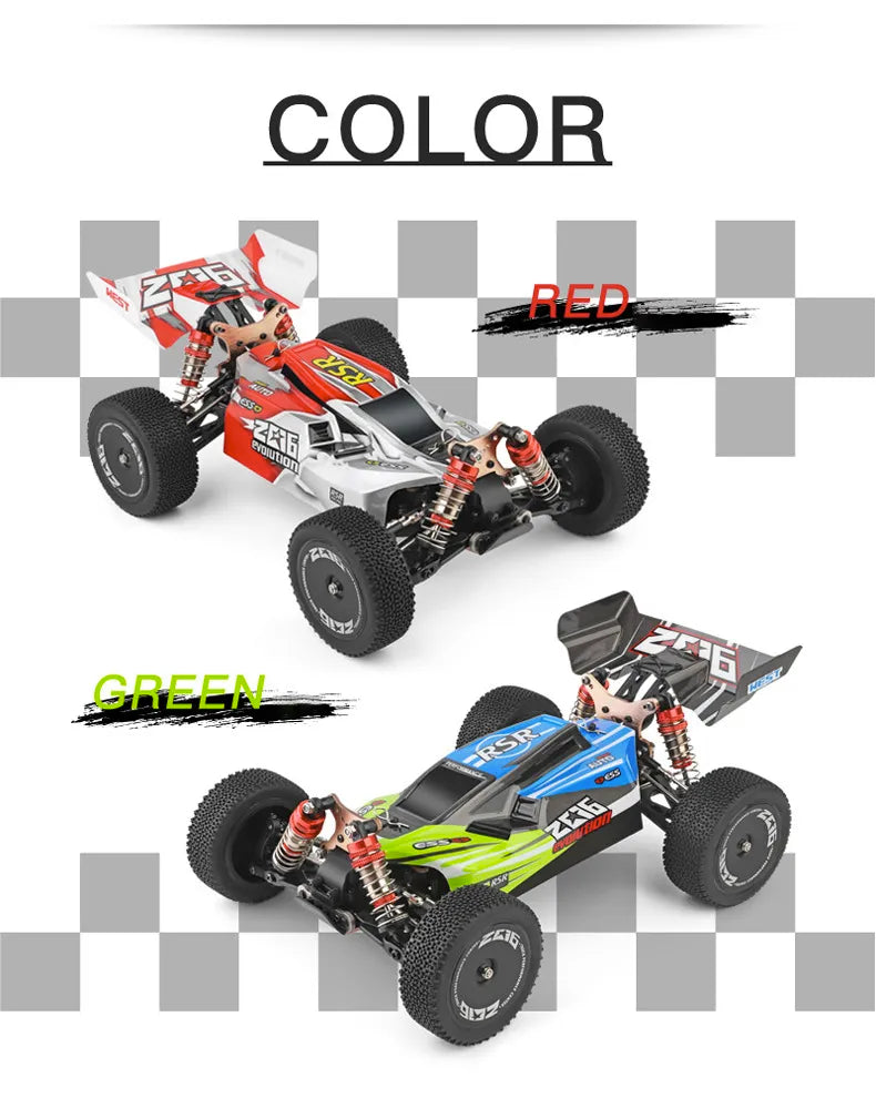 Electric High Speed Off-Road Drift RC Car 75KM/H Brushless Motor 4WD