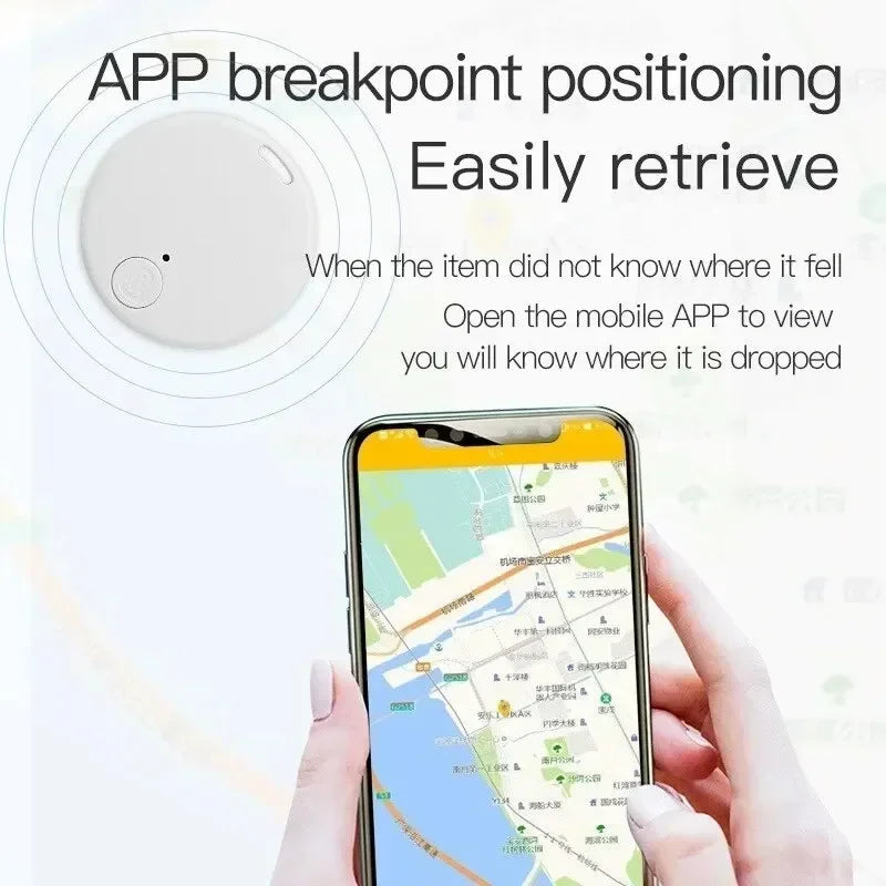 GPS Tracker Bluetooth 5.0 Anti-Lost GPS Mini Device Pet Kids Bag Wallet Tracking For IOS Android Smart Finder Locator