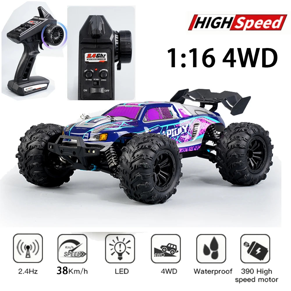 4WD RC Car 38KM/H Off-Road Electric High-Speed Drift Racing Remote Control Truck