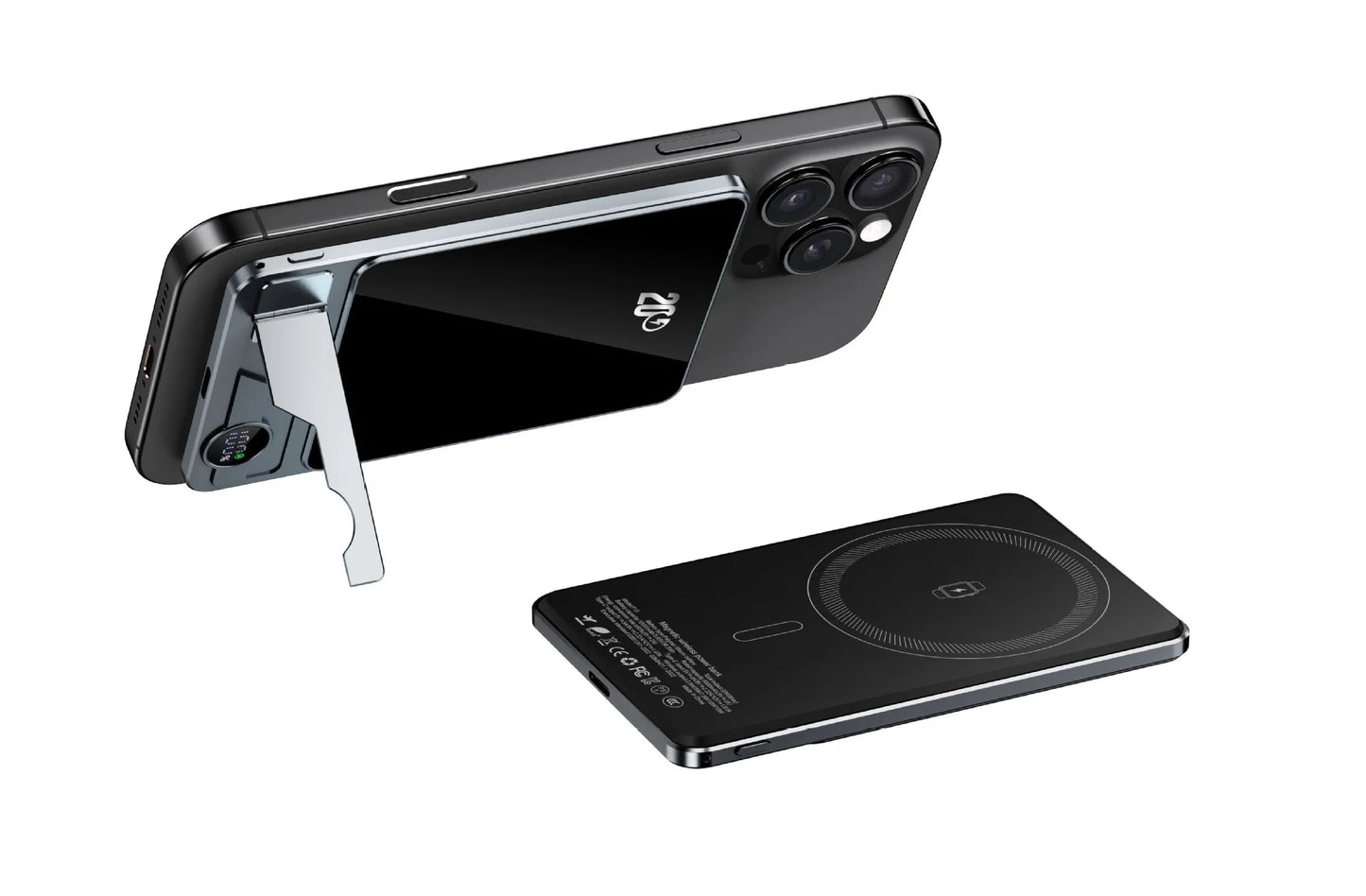 Portable Travel Power Bank For Magsafe Fast Charger PowerBank External Battery Station