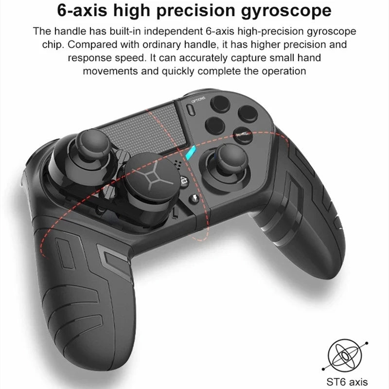 Wireless Bluetooth Joystick For PS4 PS3 PC