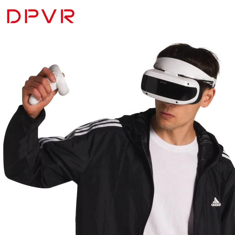 DPVR E4 Game VR Glasses PCVR headset For Elite Player Support SteamVR 6000+ Games Racing & Flight Simulator