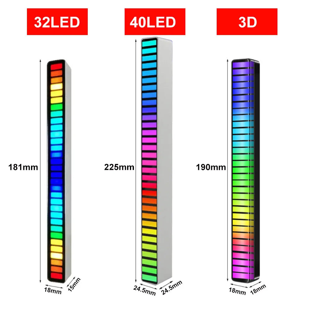 Smart RGB Sound Control LED Light Music
