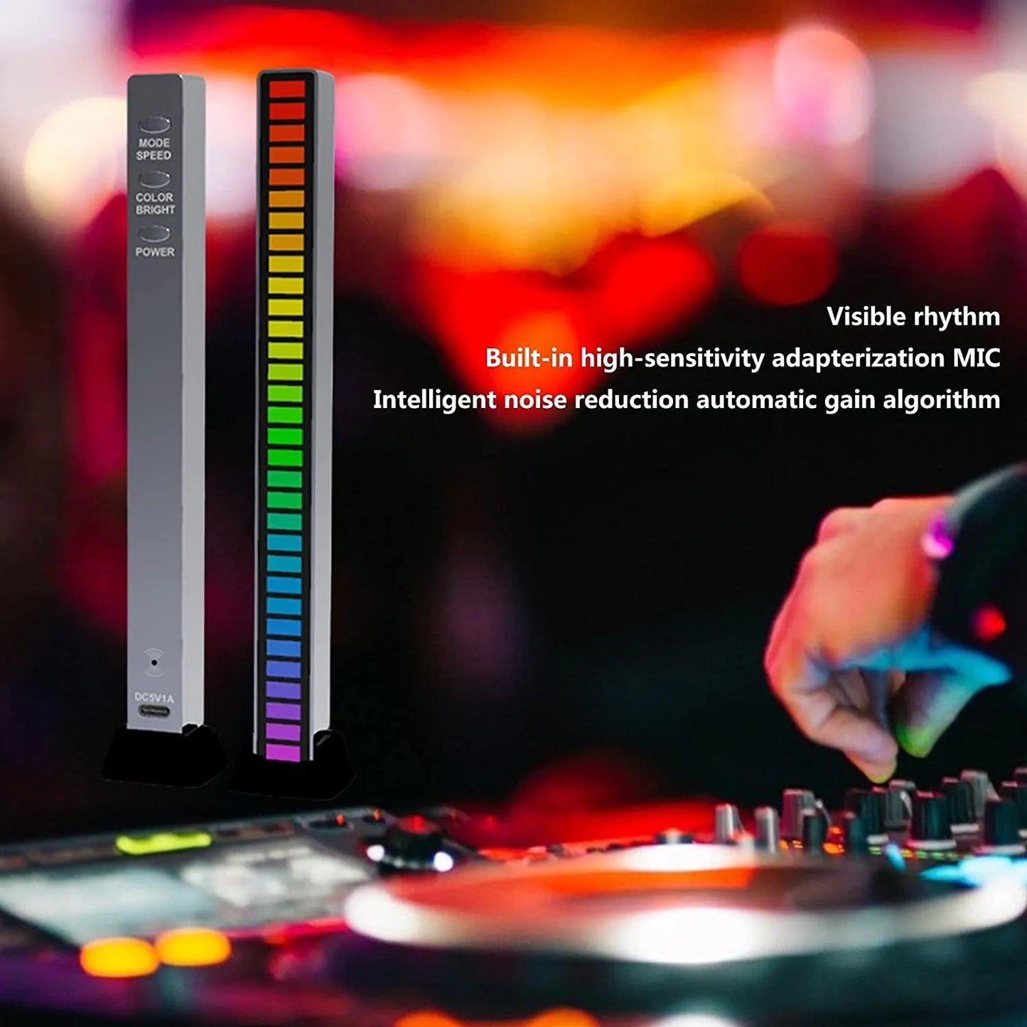 Smart RGB Sound Control LED Light Music
