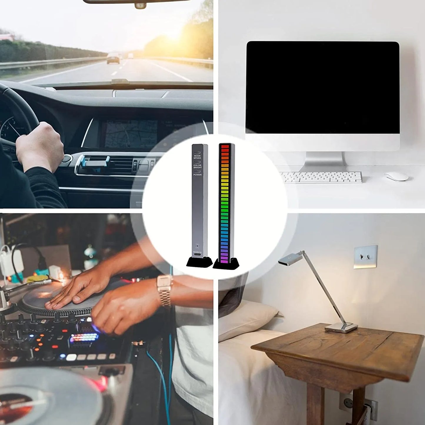 Smart RGB Sound Control LED Light Music