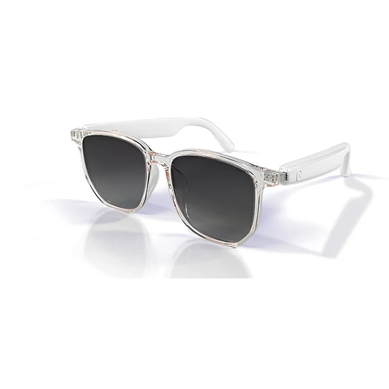 Smart Glasses BT Sunglasses Earphone Outdoor Sports UV400 Polarized Anti Blue Light Lens for Cycling Driving Music Talking