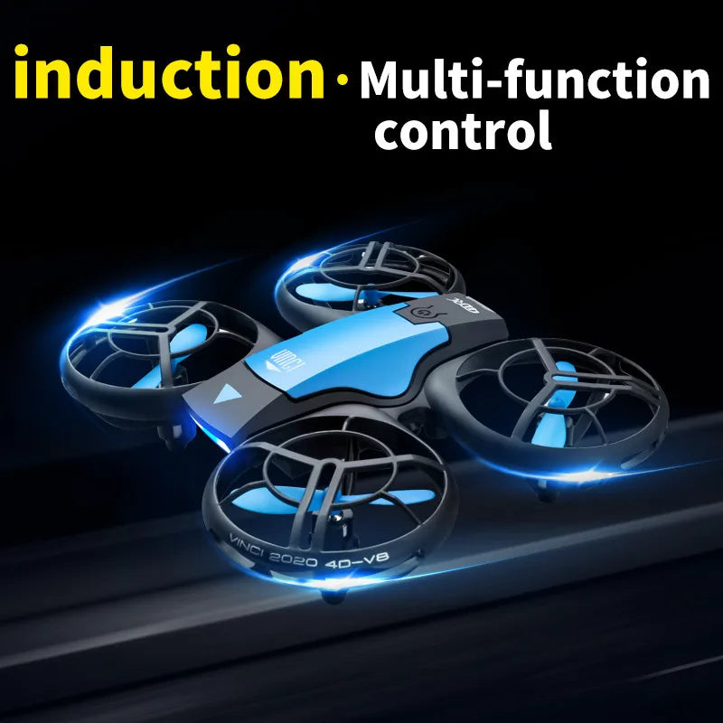 Drone 4k HD 1080P Wide Angle Camera WiFi FPV RC Drone Helicopter