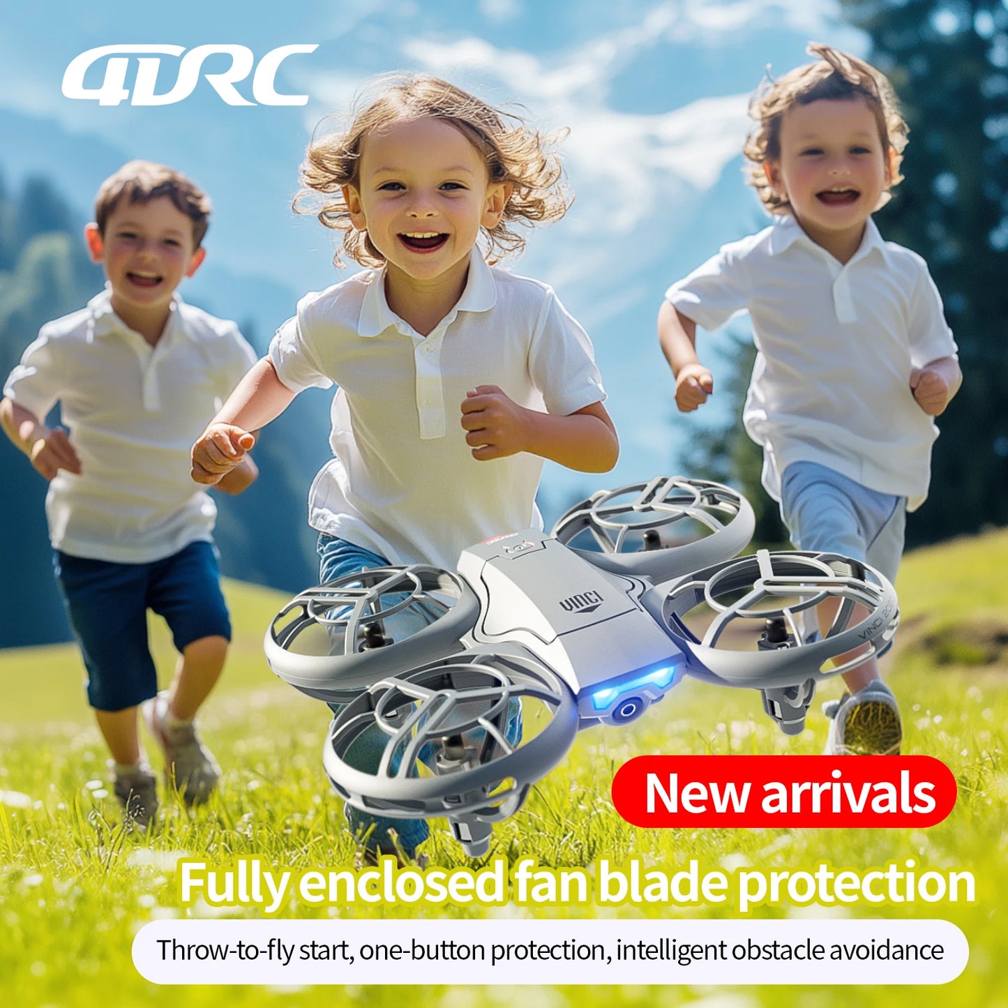 Drone 4k HD 1080P Wide Angle Camera WiFi FPV RC Drone Helicopter