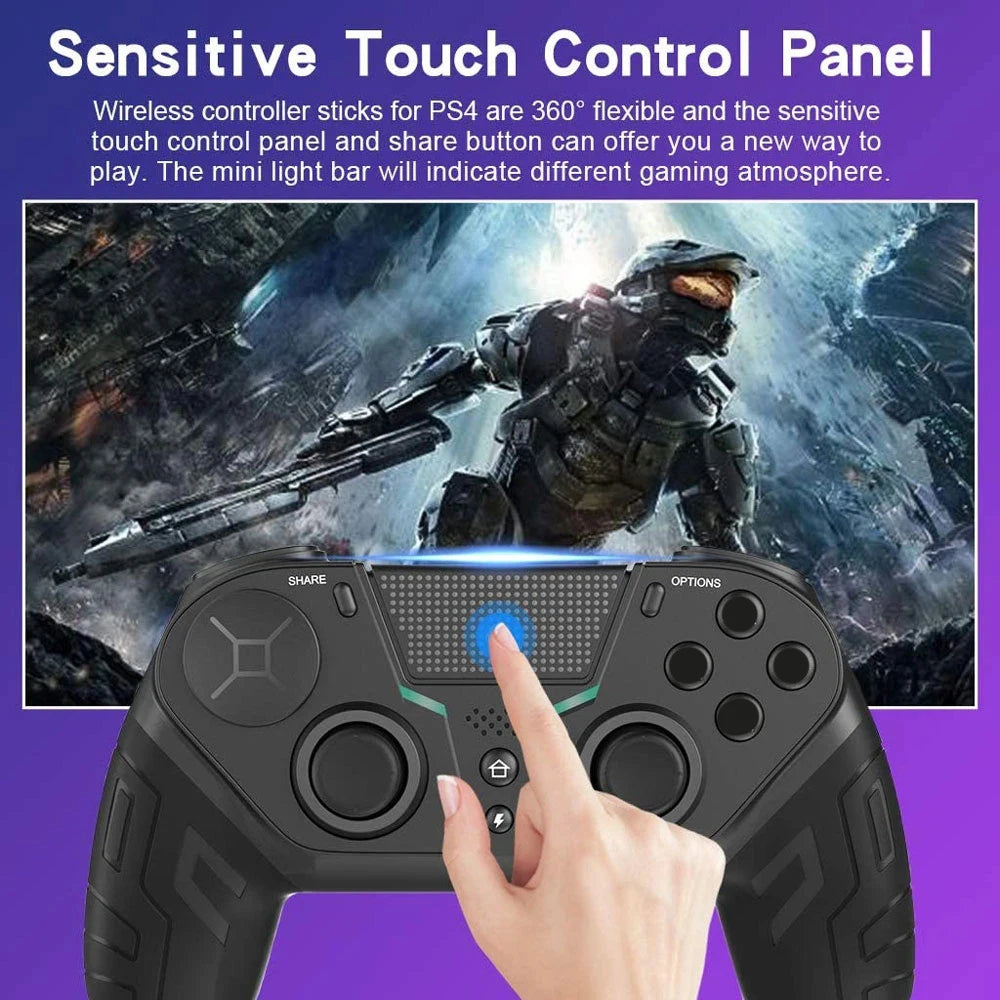 Wireless Bluetooth Joystick For PS4 PS3 PC