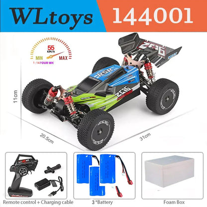 Electric High Speed Off-Road Drift RC Car 75KM/H  Brushless Motor 4WD