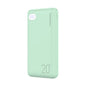 Fashion Power Bank 20000mAh External Portable Charger Powerbank 2.1A Fast Charging LED Display Phone Charger For Smart Phone