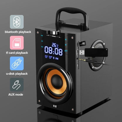 Large Bluetooth Speaker Portable Column outdoor Loudspeakers Subwoofer