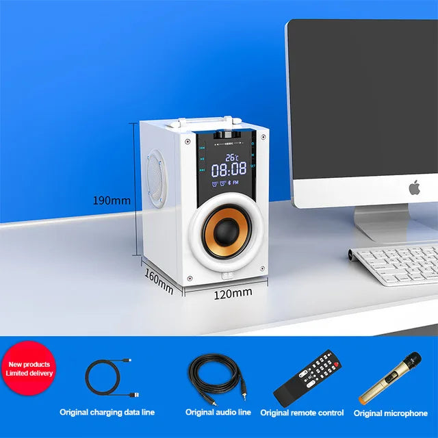 Large Bluetooth Speaker Portable Column outdoor Loudspeakers Subwoofer