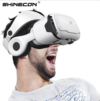 VR Glasses Virtual Reality 3D Headset Helmet For Android iPhone Smartphone Mobile Phone With Controller