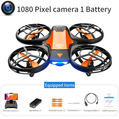Drone 4k HD 1080P Wide Angle Camera WiFi FPV RC Drone Helicopter