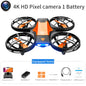 Drone 4k HD 1080P Wide Angle Camera WiFi FPV RC Drone Helicopter