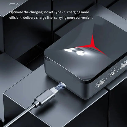 M90 Bluetooth 5.3 Earphones Wireless Headphone Touch Control Gaming Headsets TWS HIFI Stereo Noise Reduction earbuds With Mic