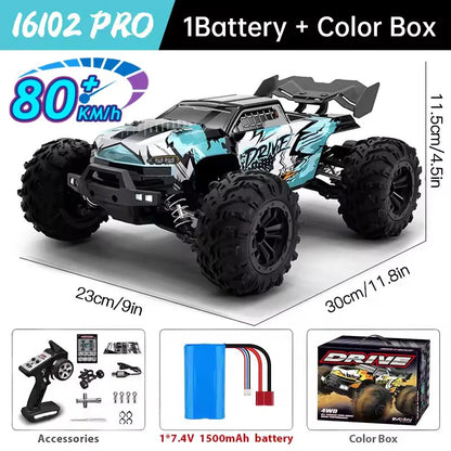 4WD RC Car 4x4 Off Road Drift Racing Cars Super Brushless High Speed Motor