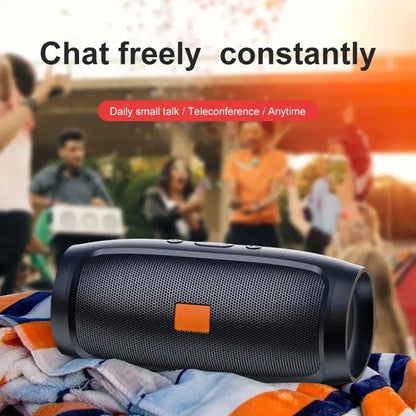 Subwoofer Bluetooth Speakers Outdoor Stereo Surround Waterproof Loudspeaker Wireless Sound Box Support FM Radio TF Card