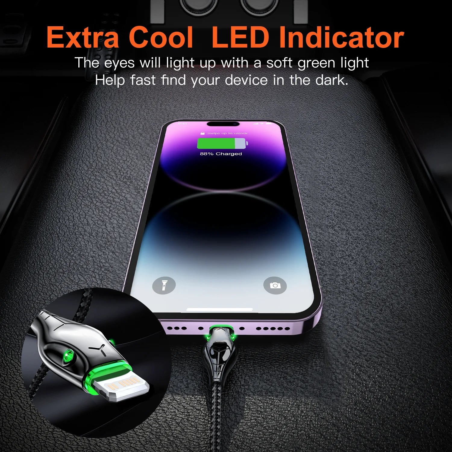 PD Quick Charger Cable for iPhone and iPad - Thumbnail 2