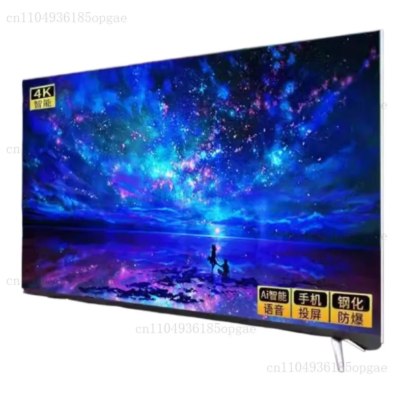 " Frameless Smart TV 8K Ultra HD, AI Android TV with Voice Control, HDR10+, for Living Room Home Theater Entertainment"