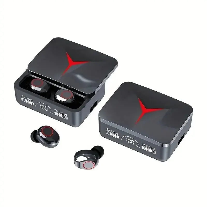M90 Bluetooth 5.3 Earphones Wireless Headphone Touch Control Gaming Headsets TWS HIFI Stereo Noise Reduction earbuds With Mic