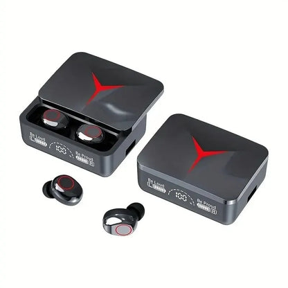 M90 Bluetooth 5.3 Earphones Wireless Headphone Touch Control Gaming Headsets TWS HIFI Stereo Noise Reduction earbuds With Mic