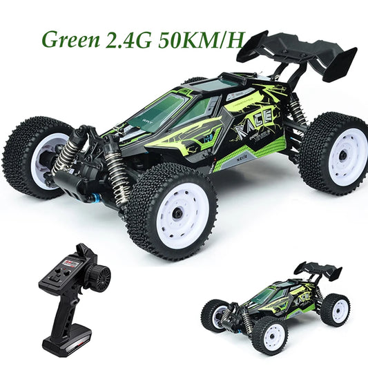 Top RC Car 2.4G 390 Motor High Speed Racing With Tail 4WD Drift Remote Control Off-Road 4x4