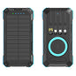 Portable Solar Power Bank Fast Charging 20000Mah Large Capacity, Wireless