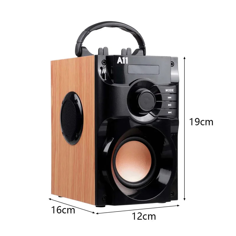 Karaoke Bluetooth Speaker Subwoofer Wireless Fm Radio 3D Stereo Sound Box Column Portable Caixa de Som Bluetooth Remote USB Mic