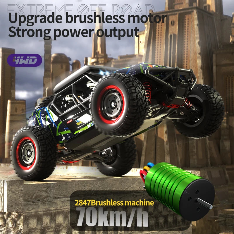 4WD Brushless Electric RC Off-Road Vehicle Truck