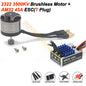 1/12 RC MN Car Upgrade Kit 2322 2600KV 3500KV Brushless Motor AM32 45A Metal ESC SM3.0/T Plug for MN82 MN99 MN168 MN78 Power Kit