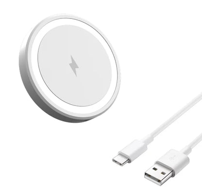 Magnetic Wireless Phone Charger Pad For Magsafe iPhone 16 15 14 13 12 Pro Max Desktop Chargers Type C Magnet Fast Charging Stand