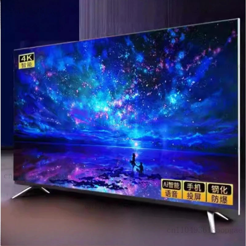 " Frameless Smart TV 8K Ultra HD, AI Android TV with Voice Control, HDR10+, for Living Room Home Theater Entertainment"