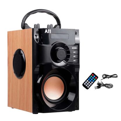 Karaoke Bluetooth Speaker Subwoofer Wireless Fm Radio 3D Stereo Sound Box Column Portable Caixa de Som Bluetooth Remote USB Mic