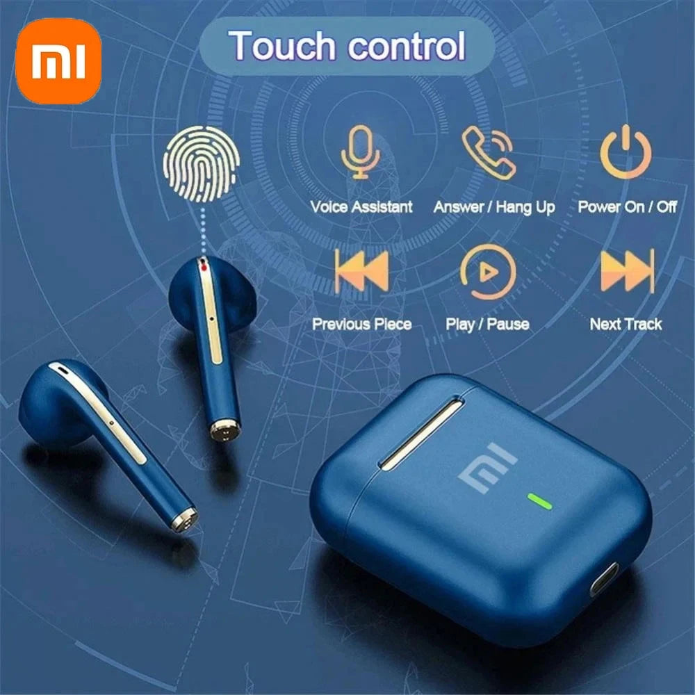 Wireless Earphones Bluetooth Headphones True Stereo Sport Game TWS Earbuds In Ear With Mic Touch