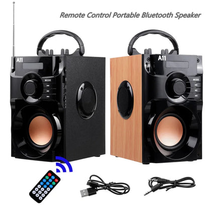 Karaoke Bluetooth Speaker Subwoofer Wireless Fm Radio 3D Stereo Sound Box Column Portable Caixa de Som Bluetooth Remote USB Mic