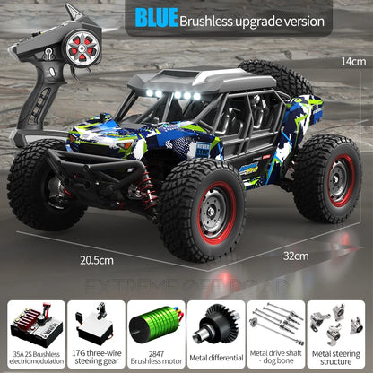 4WD Brushless Electric RC Off-Road Vehicle Truck