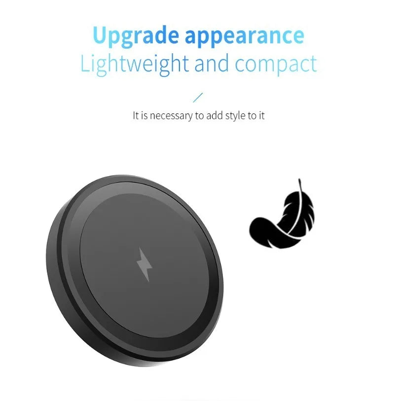 Magnetic Wireless Phone Charger Pad For Magsafe iPhone 16 15 14 13 12 Pro Max Desktop Chargers Type C Magnet Fast Charging Stand