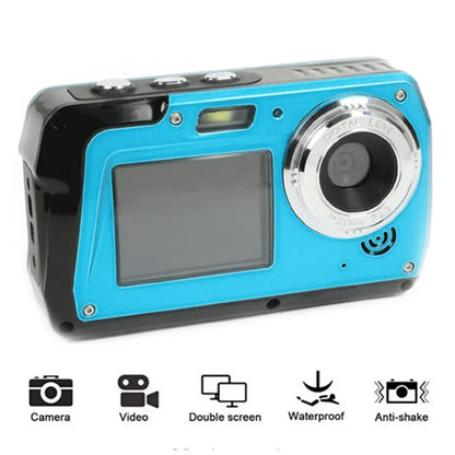 4K Underwater Digital Camera Video Recorder 56mp Anti Shake Selfie