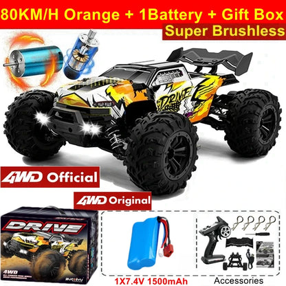 4WD Remote Control Car Off Road 4x4 RC High Speed Buggy
