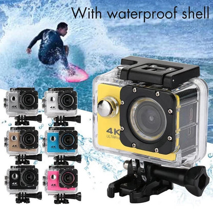 4K Professional Sport Camera Recorder WiFi 2.0 inch Underwater Waterproof Helmet Video Recording Web Cam