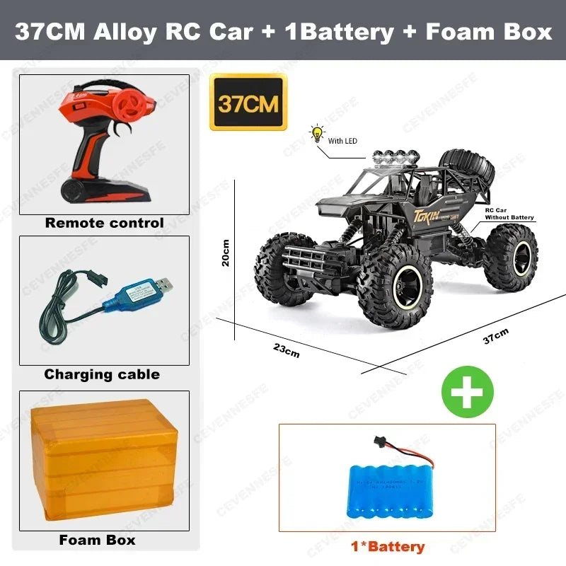 4WD RC Car 1:12 Off Road 4x4 Remote Control Cars Radio Buggy Truck