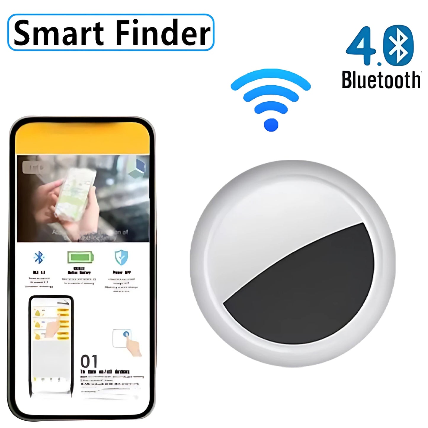 New Mini GPS Tracker Bluetooth 5.0 Anti-Lost GPS Device Car Tracking For IOS Android Smart Finder Locator Accessory 2025