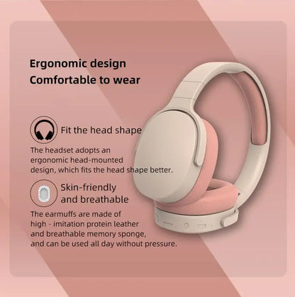 Wireless Headphones Bluetooth 5.1 Over Ear HiFi Stereo Headset True Wireless Sports Earphones Noise Cancelling Gaming Headphones