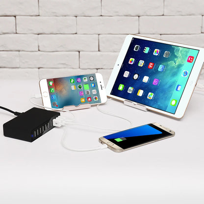 10-Port 60W Fast Charging USB Power Charger Hub Multi-Port Chargefor iPad, iPhone Other USB Devices
