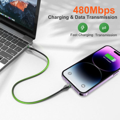 PD 20W/27W Quick Charger Cable for iPhone 14 14Pro Max 13 12 11 Xs Xr X Fast Charging Type C to Lighting Wire USB Cord For iPad