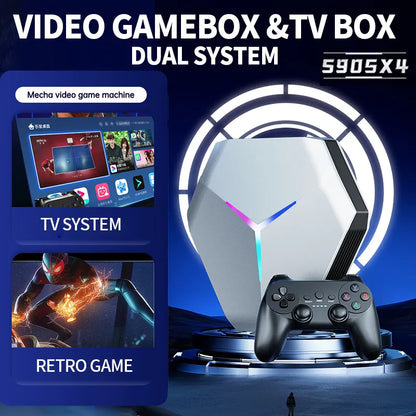X10 Video Game Console with 10,000 +games 4k; Gamestick & TV BOX 5G Dual System