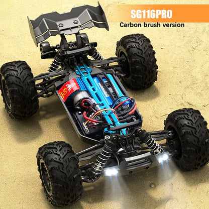 80KM/H or 40KM/H 4wd High Speed Off-Road Drift Simulation Car w/ LED Headlights