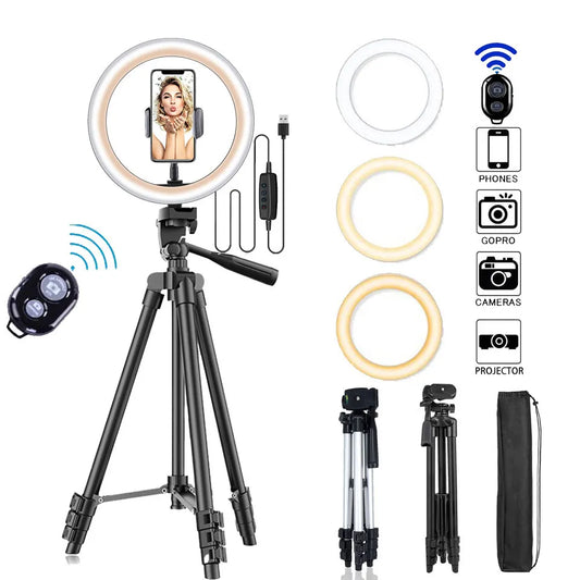 LED Ringlight with Tripod Stand